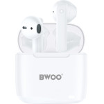 BWOO wireless TWS earphones BW94-WH white