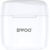 BWOO wireless TWS earphones BW94-WH white