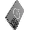 Comma case Hard Jacket Mag for iPhone 15 Plus transparent antibacterial
