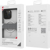 Comma case Hard Jacket Mag for iPhone 15 Plus transparent antibacterial