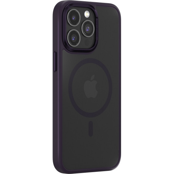 Comma case Joy Elegant Mag for iPhone 15 Pro Max deep purple