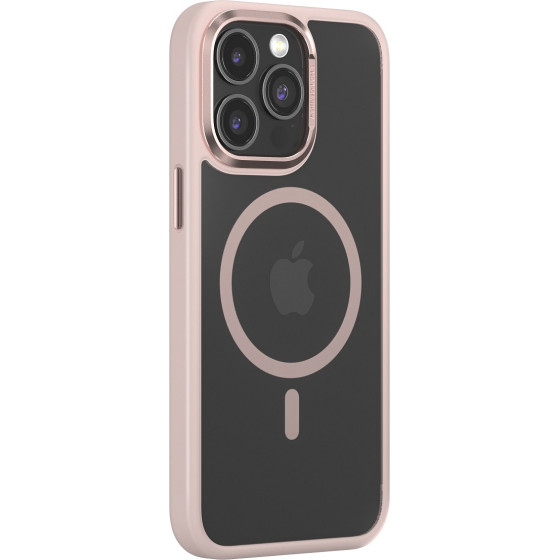 Comma case Joy Elegant Mag for iPhone 15 Plus pink