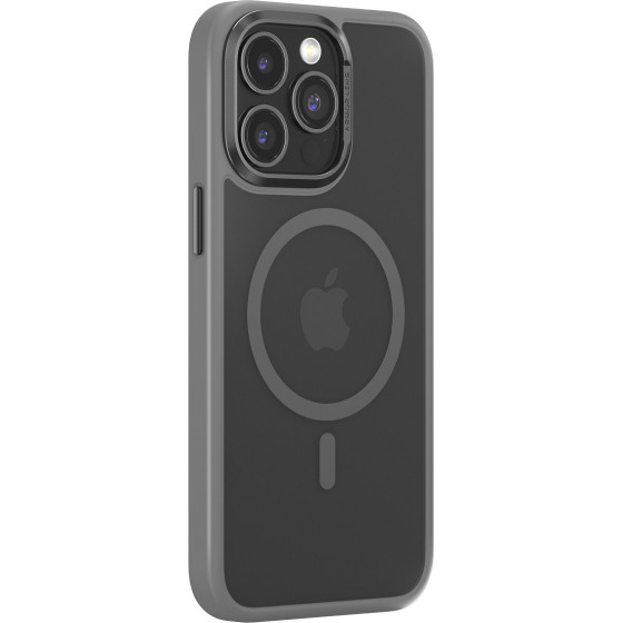 Comma case Joy Elegant Mag for iPhone 15 Plus gray