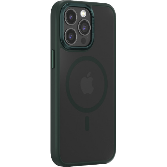 Comma case Joy Elegant Mag for iPhone 15 Plus navy green