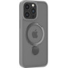 Comma case Joy Shark Mag for iPhone 15 gray
