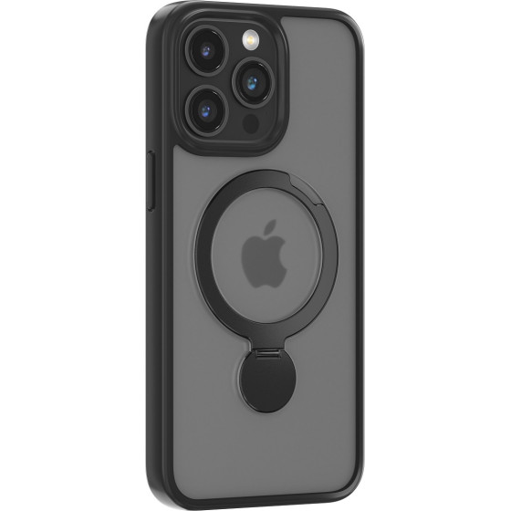 Comma case Joy Shark Mag for iPhone 15 Pro Max black
