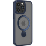 Comma case Joy Shark Mag for iPhone 15 Pro blue