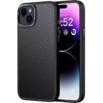 Comma case Kevlar Mag for iPhone 15 black