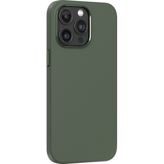 Comma case Nature Mag for iPhone 15 Plus green
