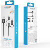 Forever 3in1 cable USB - Lightning + USB-C + microUSB 1,0 m 1,5A black