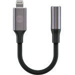 Forever adapter audio AJL-01 jack 3,5 mm - Lightning black