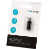 Forever adapter microUSB - USB-C black