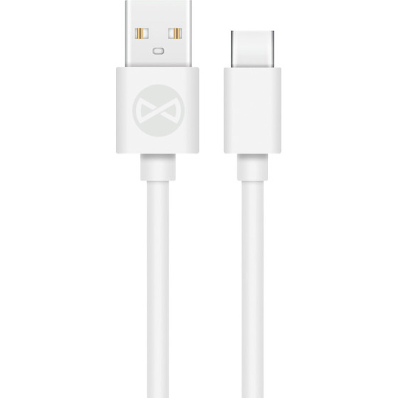 Forever cable USB - USB-C 1,0 m 2A white