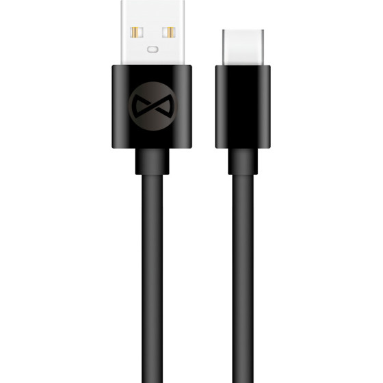 Forever cable USB - USB-C 1,0 m 3A black