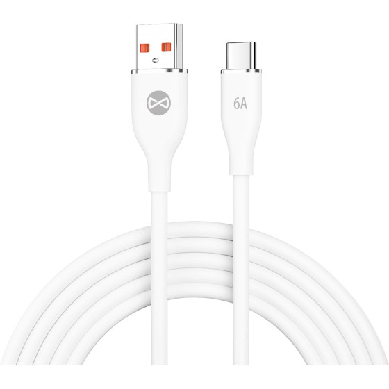 Forever cable USB - USB-C 1,0 m 6A white