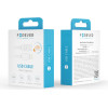 Forever cable USB-C - Lightning 1,0 m 20W white