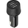 Forever car charger 1xUSB 2,4A + 1xUSB QC 3.0 LA-03 black