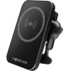 Forever car holder for air vent MACH-100 magnetic with wireless charging black 15W