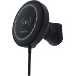 Forever car holder for air vent MACH-300 magnetic with wireless charging black Qi2 15W