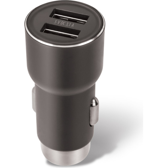 Forever CC-04 car charger 2x USB 3.1A black
