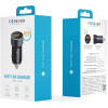 Forever CC-06 PD QC car charger 1x USB-C 1x USB 20W black