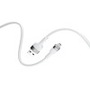 Forever Flexible cable USB - Lightning 1,0 m 2.4A white