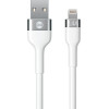 Forever Flexible cable USB - Lightning 1,0 m 2.4A white