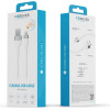 Forever Flexible cable USB - Lightning 1,0 m 2.4A white
