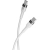 Forever Flexible cable USB-C - USB-C 2,0 m 60W white