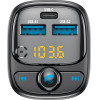 Forever FM transmitter Bluetooth 2 x USB-A 1 x USB-C PD 30W TR-370 black