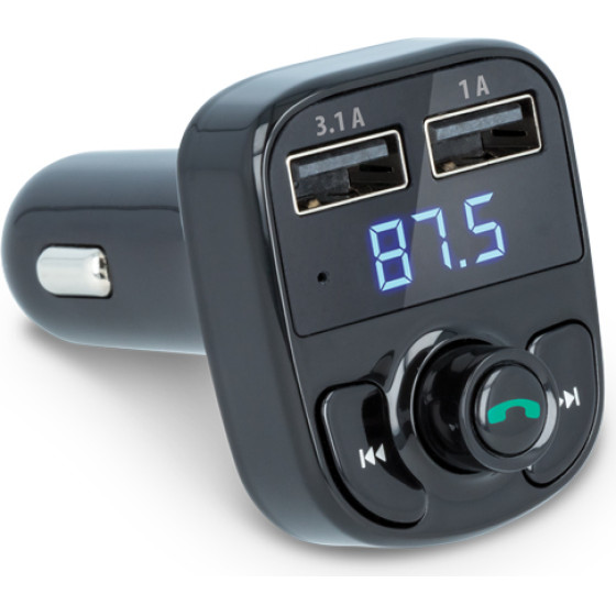 Forever FM transmitter Bluetooth TR-330 black
