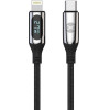 Forever LCD cable USB-C - Lightning 1,0 m 27W black