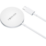 Forever MAWC-100 magnetic wireless charger 15W gray