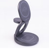 Forever MAWC-200 magnetic wireless charger 15W grey 3in1