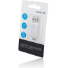 Forever microSD / SD card reader USB + microUSB white OTG