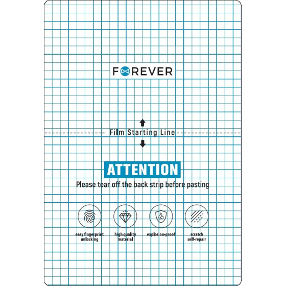Forever set film anticrash for tablets for a cutting machine 20 pcs 22,5 x 32,5 cm