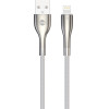 Forever Sleek cable USB - Lightning 1,0 m 2.4A white