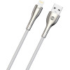 Forever Sleek cable USB - Lightning 1,0 m 2.4A white