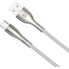 Forever Sleek cable USB - USB-C 1,0 m 3A white