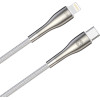 Forever Sleek cable USB-C - Lightning 1,0 m 27W white
