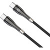 Forever Sleek cable USB-C - USB-C 1,0 m 60W black