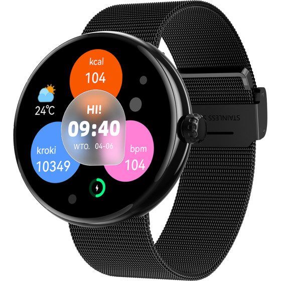 Forever smartwatch Forevive 5 SB-365 black