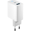Forever TC-06-20AC PD QC charger 1x USB-C 1x USB 20W white