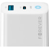 Forever TC-06-65AC GaN PD QC charger 1x USB-C 1x USB 65W white