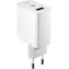 Forever TC-06-65AC GaN PD QC charger 1x USB-C 1x USB 65W white