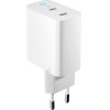 Forever TC-06-65CC GaN PD QC charger 2x USB-C 65W white