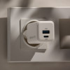 Forever TC-08-30AC GaN PD QC charger 1x USB-C 1x USB 30W white