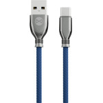 Forever Tornado cable USB - USB-C 1,0 m 3A navy blue