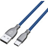 Forever Tornado cable USB - USB-C 1,0 m 3A navy blue
