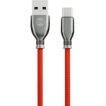 Forever Tornado cable USB - USB-C 1,0 m 3A red
